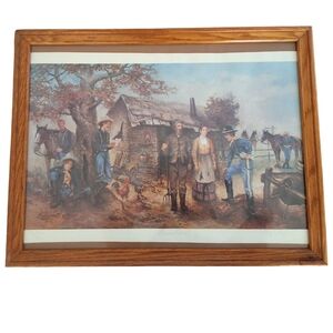 Framed Rustic Farmhouse Art Print